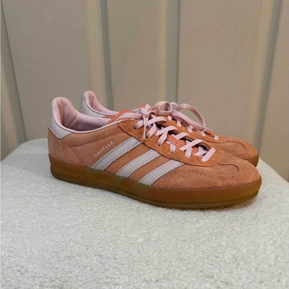 Pink Adidas Gazelle